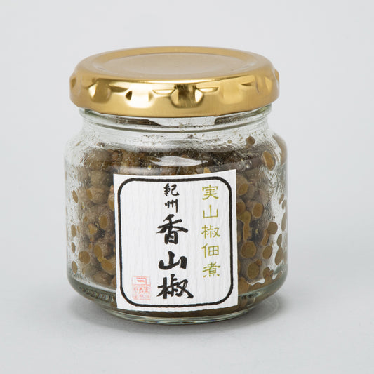 Kishu Sansho Tsukudani 50g Jar | Japanese Pepper Simmered Condiment from Wakayama