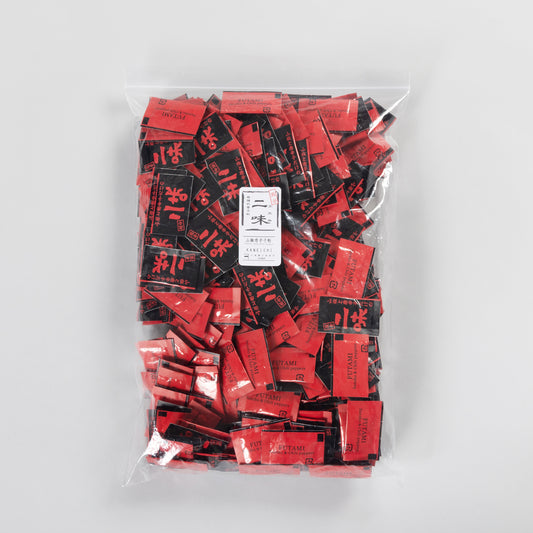 【紀州山椒】山椒唐辛子粉/激辛二味 豆袋/500袋入